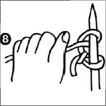 breisteken opzetten stap 8